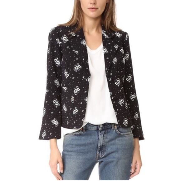 Cinq A Sept Stardust Onyx Blazer - Picture 1 of 13